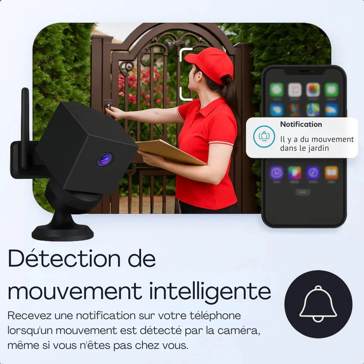 SafeCam Pro™ | Sécurité totale – même sans internet ni électricité