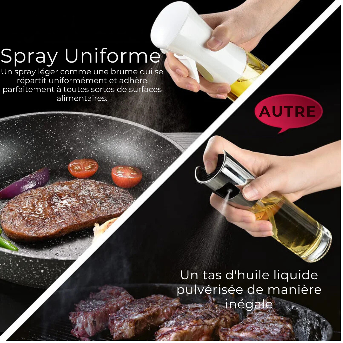 Spray d'Huile pour Cuisine