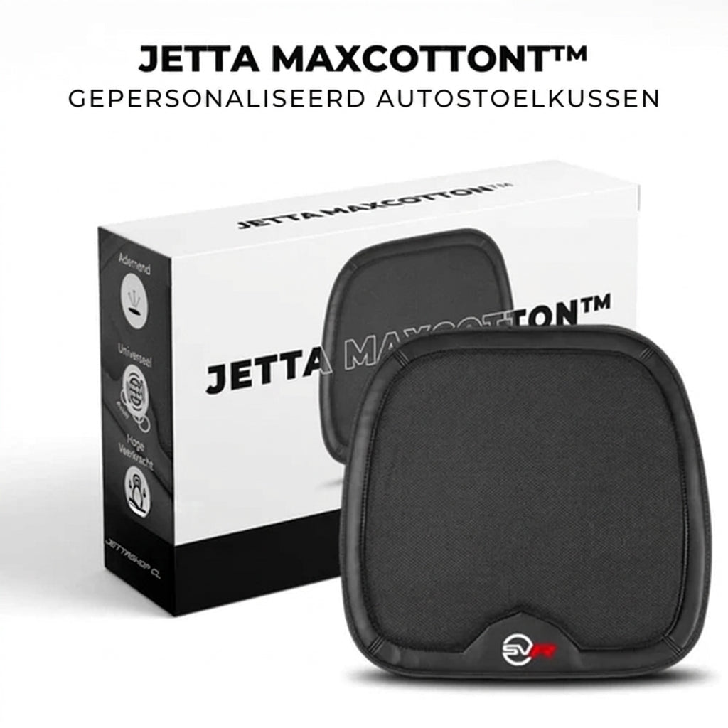 Jetta MaxCotton™ - Coussin de siège d'auto personnalisé