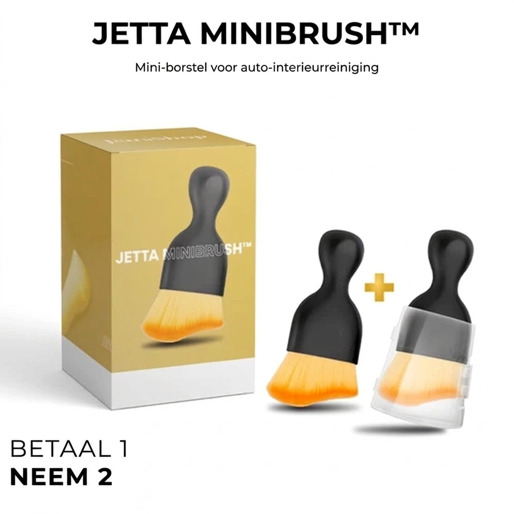 Mini brosse de nettoyage pour intérieur d'automobile - Jetta MiniBrush™