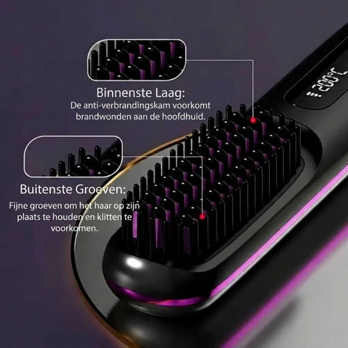 Jetta | Brosse coiffante pour cheveux courts – VolumeLift™