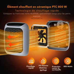 HeatWave™ - Chauffage mural portable