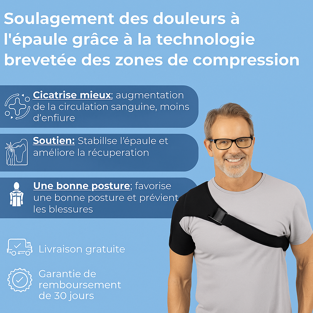 Jetta ErgoShoulder™ – Soutien et Protection Ergonomiques de l’Épaule