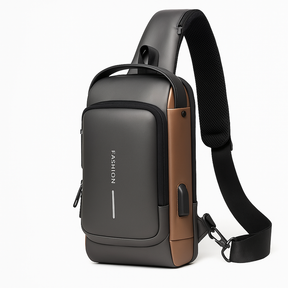 BagShoulder™ – Sac à Bandoulière Antivol avec Code et Port USB [ACHETEZ-EN 1, OBTENEZ-EN 2]