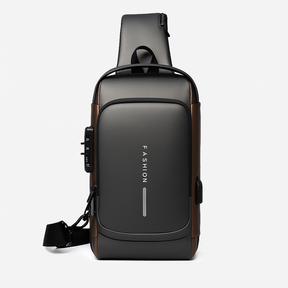 BagShoulder™ – Sac à Bandoulière Antivol avec Code et Port USB [ACHETEZ-EN 1, OBTENEZ-EN 2]