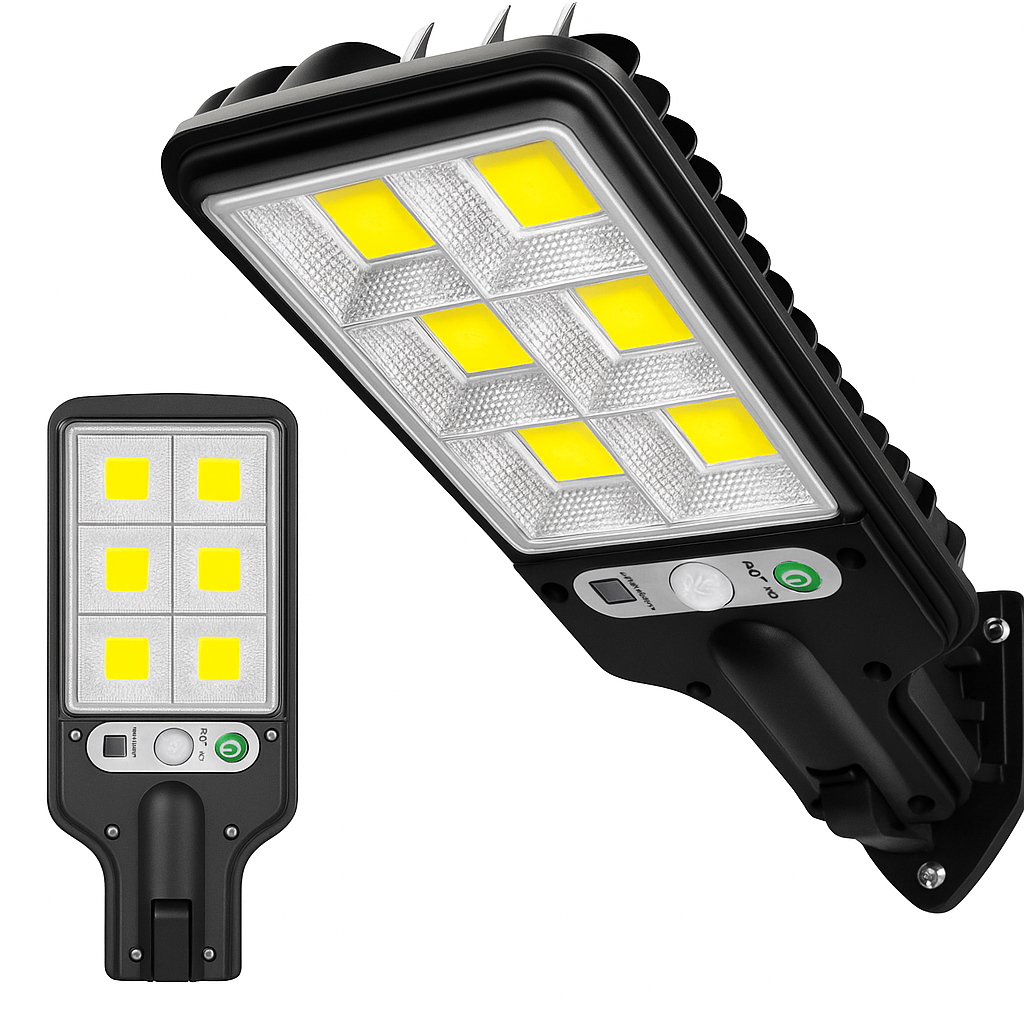 Lampe Solaire LED PowerLight™ – Éclairage Puissant et Économique