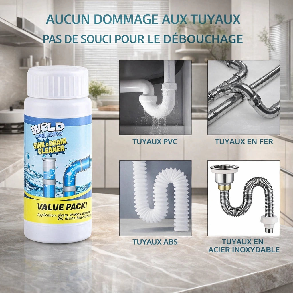 Jetta | Déboucheur Mousse Active – WildTornado™ Pro (OFFRE LIMITÉE)