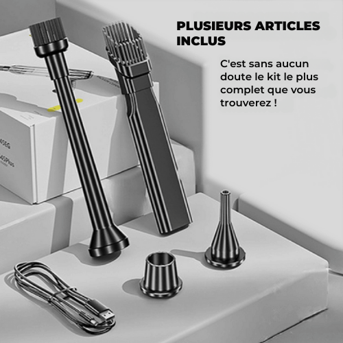 Aspirateur portable MaxJetta™️ + 4 ACCESSOIRES EXCLUSIFS [CADEAU EXCLUSIF]