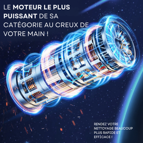 Aspirateur portable MaxJetta™ + 4 ACCESSOIRES EXCLUSIFS [CADEAU EXCLUSIF]