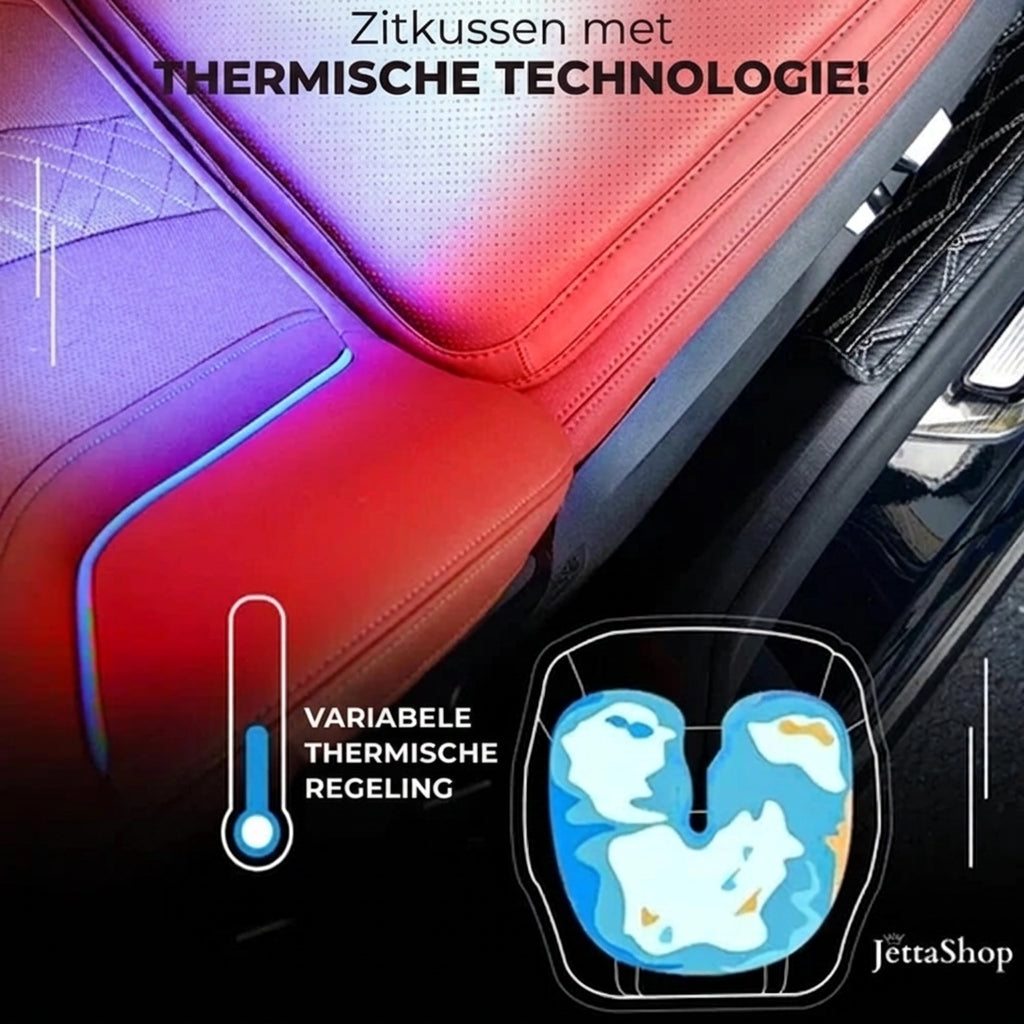 Jetta MaxCotton™ - Coussin de siège d'auto personnalisé