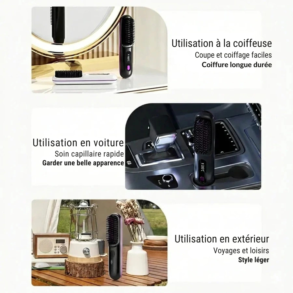 Jetta | Brosse coiffante pour cheveux courts – VolumeLift™ (STOCK LIMITÉE)