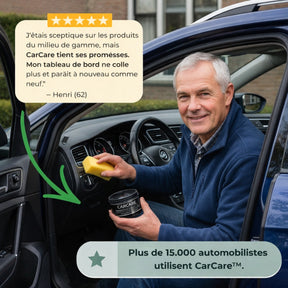 CarCare™ – Crème Rénovatrice Intérieur Auto (Cuir & Plastiques) | ACHETEZ 1, RECEVEZ-EN 2 !
