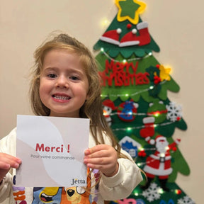 FluffyTree™ | Sapin de Noël en Feutrine Interactif pour Enfants