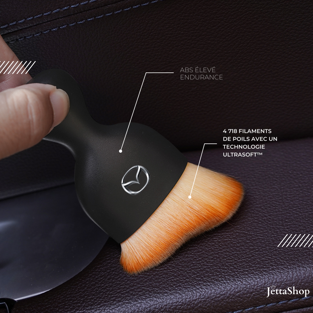Mini brosse de nettoyage pour intérieur d'automobile - Jetta MiniBrush™