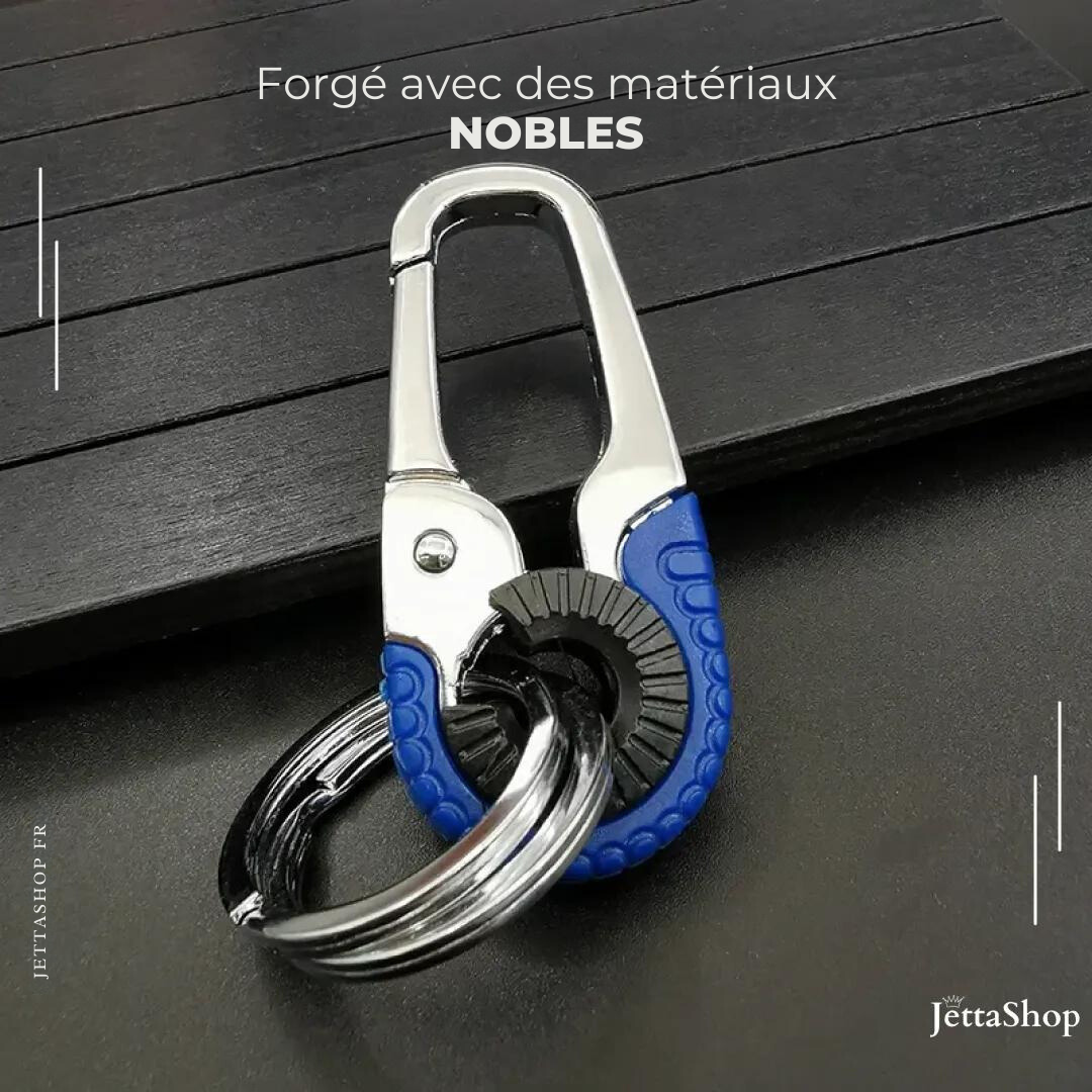 Porte-clés de voiture en métal forgé - Jetta MetalKey™