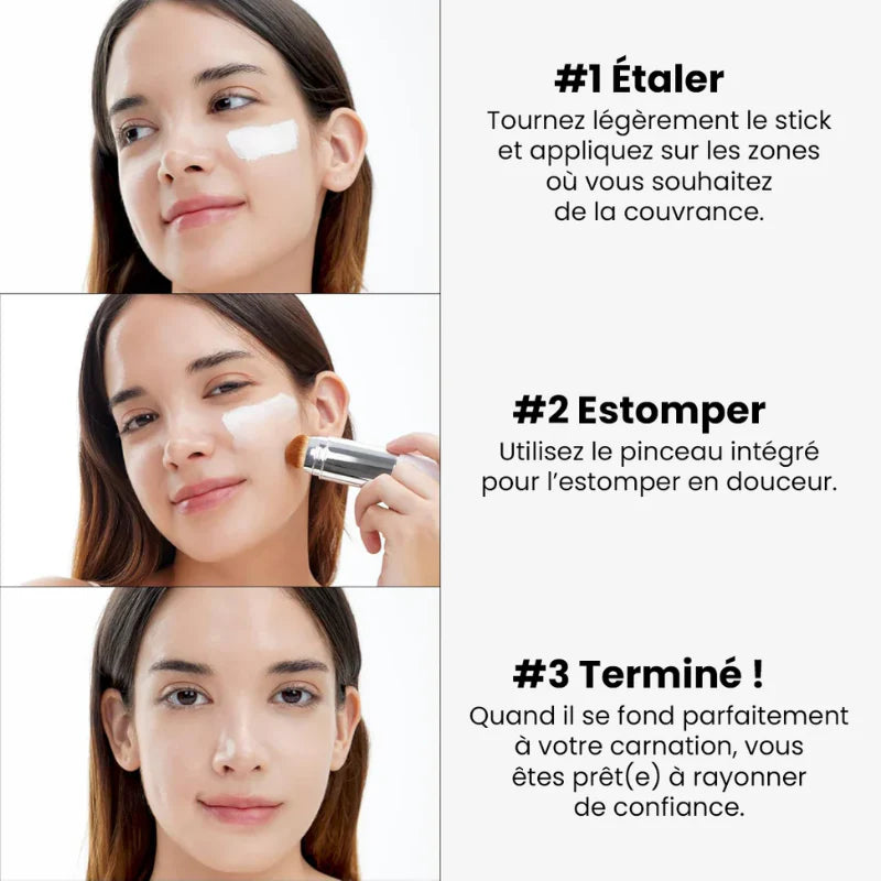 Jetta | Fond de Teint Intelligent – Pinceau Intégré & Pigments Adaptatifs – SkinMatch™