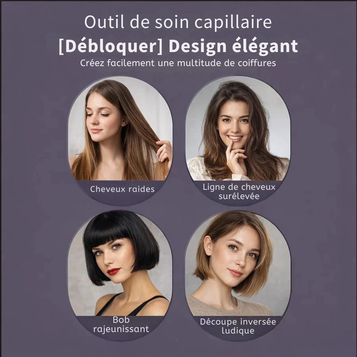 Jetta | Brosse coiffante pour cheveux courts – VolumeLift™ (STOCK LIMITÉE)