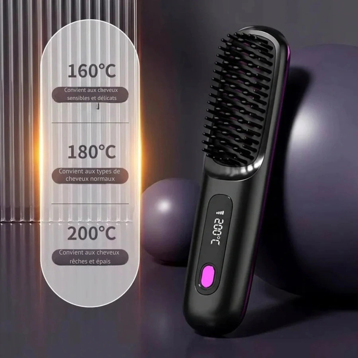 Jetta | Brosse coiffante pour cheveux courts – VolumeLift™ (STOCK LIMITÉE)