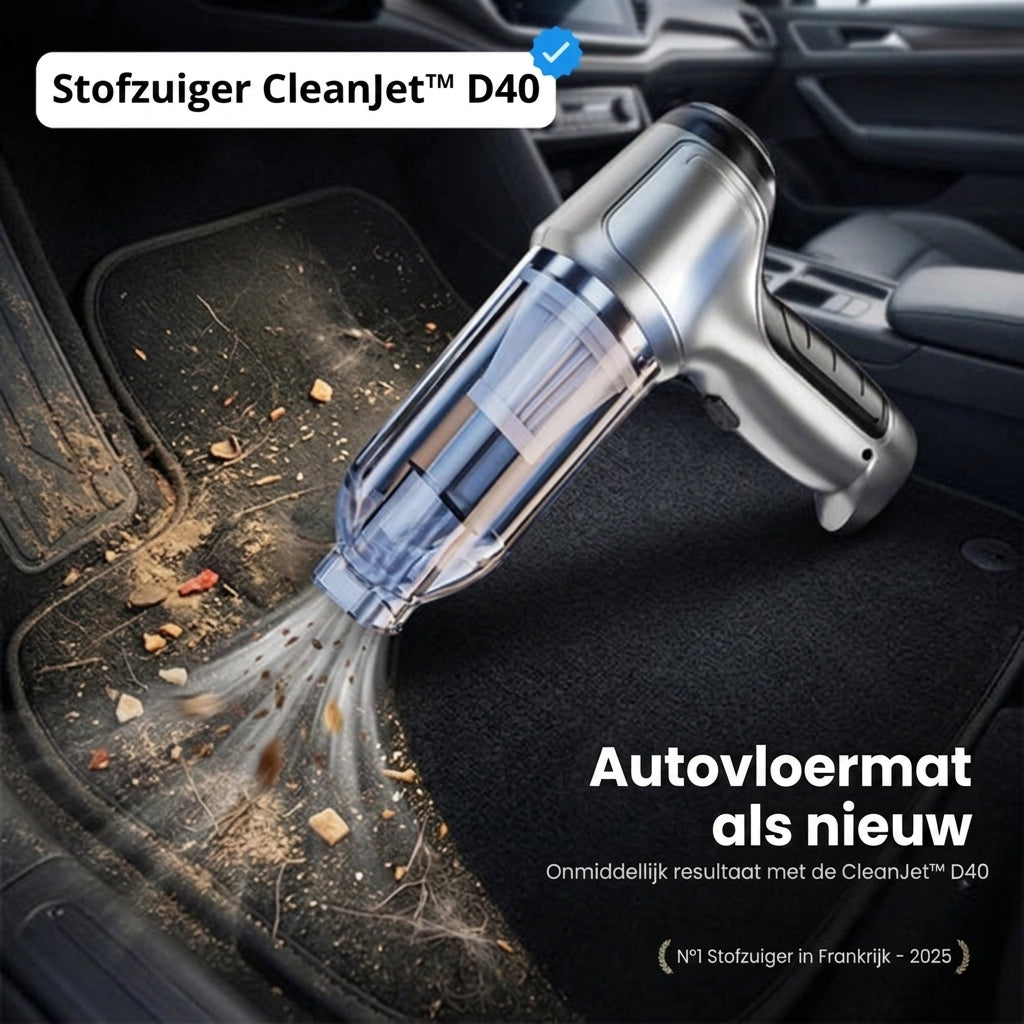 Jetta | Aspirateur Voiture Sans Fil – CleanJet™ D40
