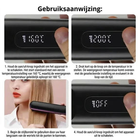 Jetta | Brosse coiffante pour cheveux courts – VolumeLift™