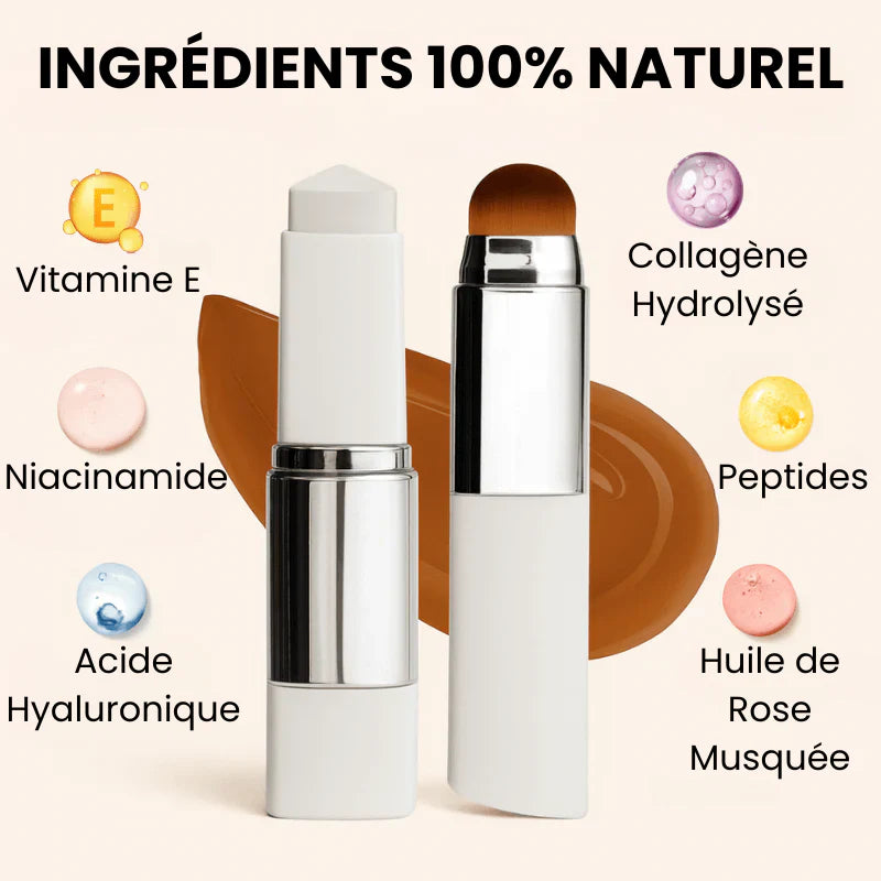 Jetta | Fond de Teint Intelligent – Pinceau Intégré & Pigments Adaptatifs – SkinMatch™