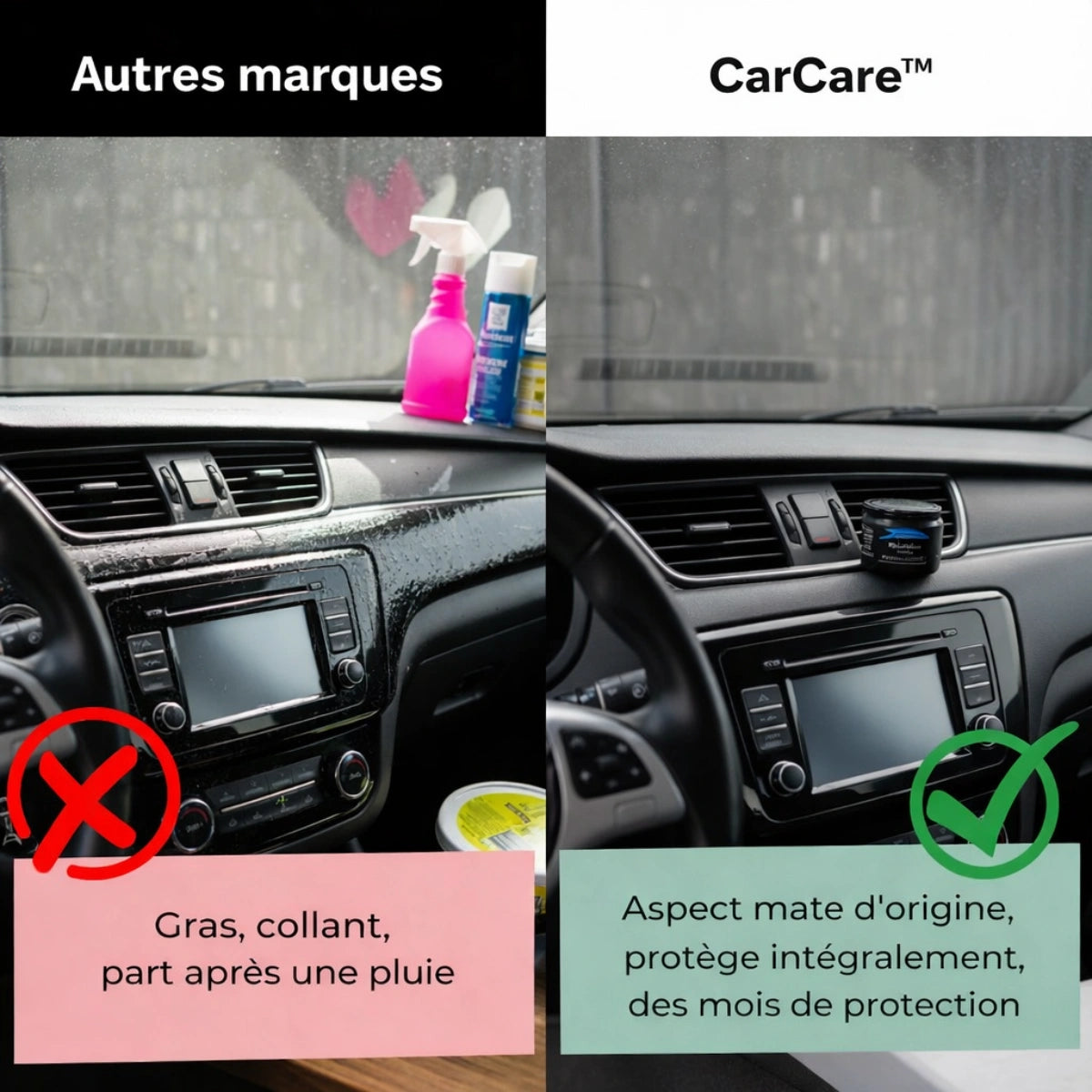 CarCare™ – Crème Rénovatrice Intérieur Auto (Cuir & Plastiques) | ACHETEZ 1, RECEVEZ-EN 2 !