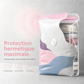 SpaceMax™ | Sacs de Compression 3D Sans Pompe
