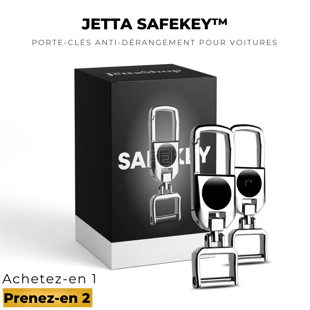 [PAYEZ 1, OBTENEZ 2] Porte-clés antivol pour voiture - Jetta SafeKey™